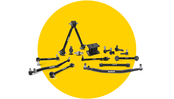 Steering & Suspension parts for Commercial Vehicles | Monroe